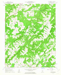 Waltersburg 1962 topographic map thumbnail