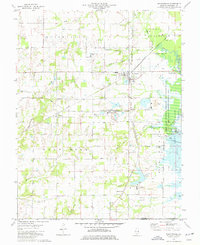 Waltonville 1975 topographic map thumbnail