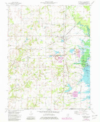 Waltonville 1975 topographic map thumbnail