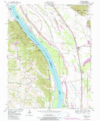 Ware 1947 topographic map thumbnail