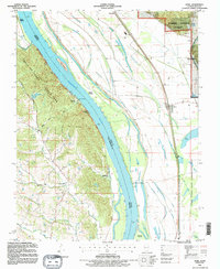 Ware 1993 topographic map thumbnail
