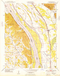 Ware 1948 topographic map thumbnail