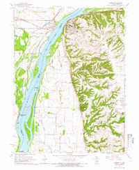 Warsaw 1964 topographic map thumbnail