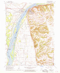 Warsaw 1964 topographic map thumbnail