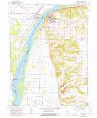 Warsaw 1964 topographic map thumbnail
