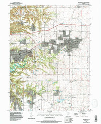 Washington 1995 topographic map thumbnail