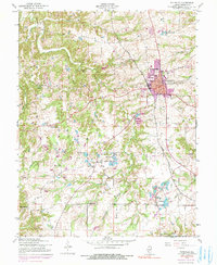 Waterloo 1954 topographic map preview
