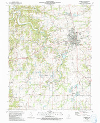 Waterloo 1991 topographic map preview