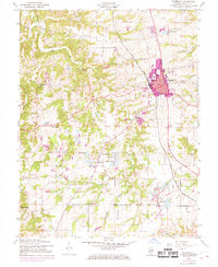 Waterloo 1954 topographic map preview