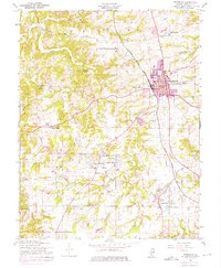 Waterloo 1954 topographic map preview