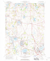 Wauconda 1960 topographic map thumbnail