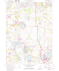 Wauconda 1960 topographic map preview