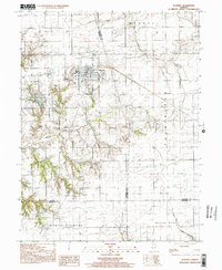 Waverly 1998 topographic map thumbnail