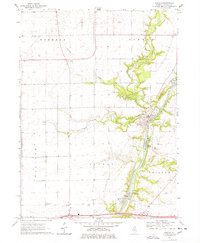 Wedron 1970 topographic map preview
