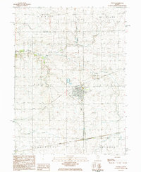 Wenona 1984 topographic map thumbnail