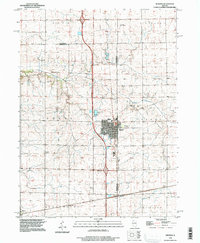 Wenona 1996 topographic map thumbnail