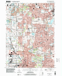 West Chicago 1998 topographic map thumbnail