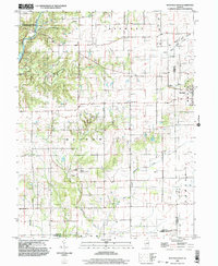 Westfield West 1998 topographic map thumbnail