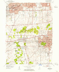 Wheaton 1954 topographic map preview