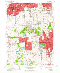 Wheaton 1962 topographic map preview