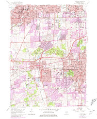 Wheaton 1962 topographic map preview