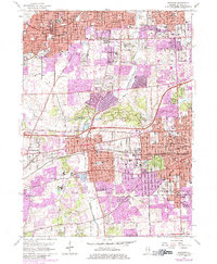 Wheaton 1962 topographic map preview