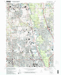 Wheeling 1993 topographic map thumbnail