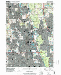 Wheeling 1998 topographic map thumbnail