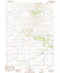 Whitefield 1983 topographic map thumbnail
