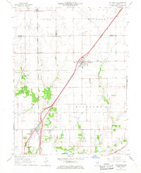 Williamsville 1966 topographic map thumbnail