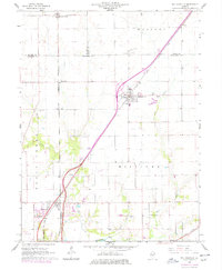 Williamsville 1966 topographic map thumbnail