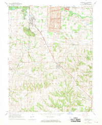 Willisville 1968 topographic map thumbnail