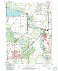 Wilmington 1993 topographic map thumbnail