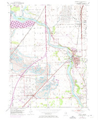 Wilmington 1954 topographic map thumbnail