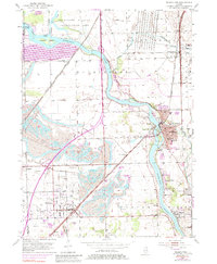 Wilmington 1954 topographic map thumbnail