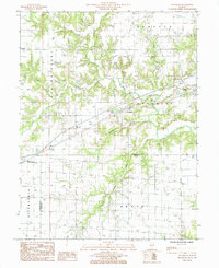 Woodbury 1985 topographic map thumbnail