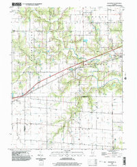 Woodbury 1998 topographic map thumbnail