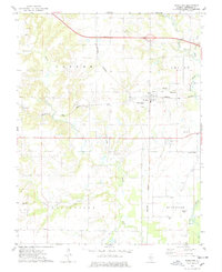 Woodlawn 1974 topographic map thumbnail
