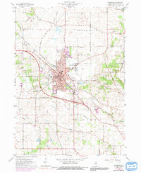 Woodstock 1963 topographic map thumbnail