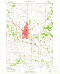 Woodstock 1963 topographic map thumbnail