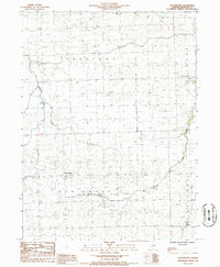 Woodworth 1986 topographic map thumbnail