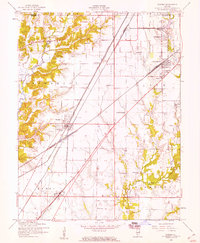 Worden 1954 topographic map thumbnail