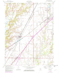 Worden 1954 topographic map thumbnail