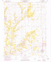 Xenia 1968 topographic map thumbnail