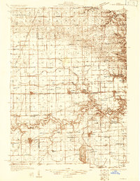 Fithian 1931 topographic map thumbnail