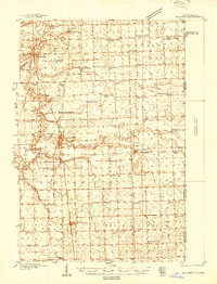 Milford 1938 topographic map thumbnail