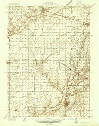 Monticello 1937 topographic map thumbnail