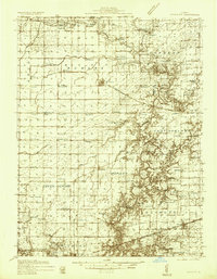 Oakland 1936 topographic map preview
