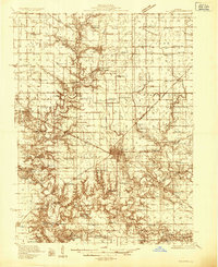 Sullivan 1935 topographic map preview