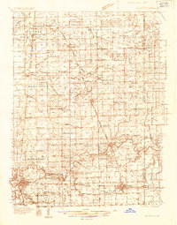Watseka 1935 topographic map thumbnail